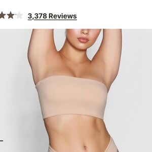 SKIMS fits everybody Bandeau in clay